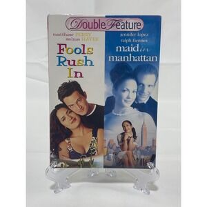 Double Feature DVD Fools Rush In & Maid in Manhattan New Sealed